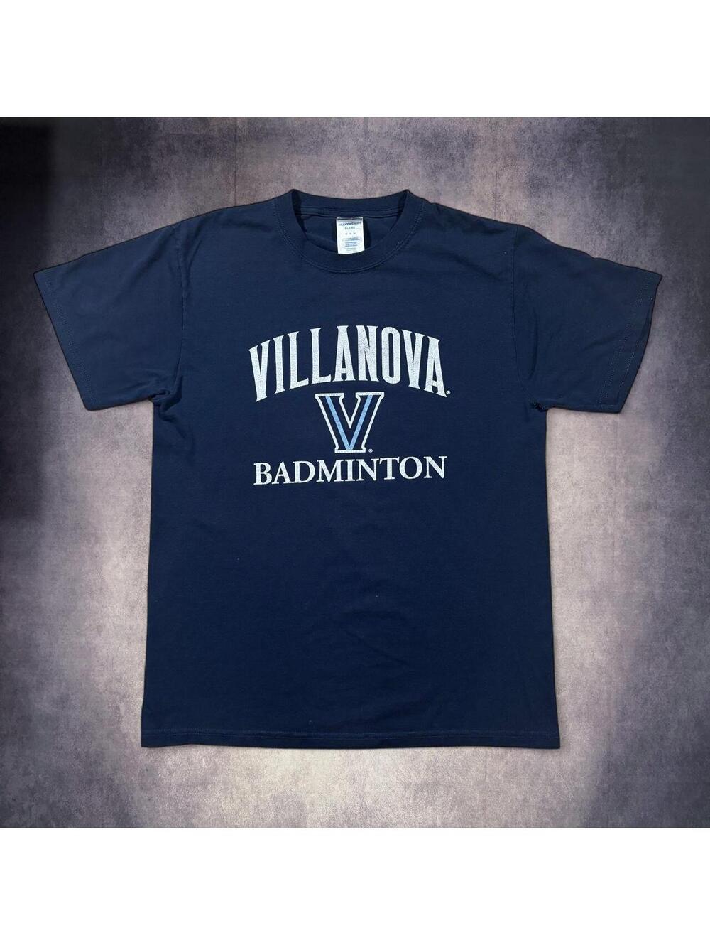 Vintage Jerzees Villanova Badminton Tee